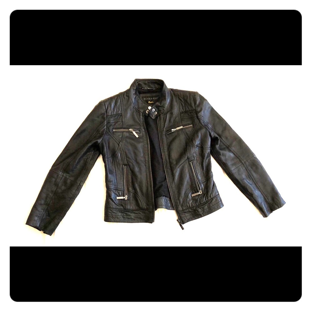 Leather jacket